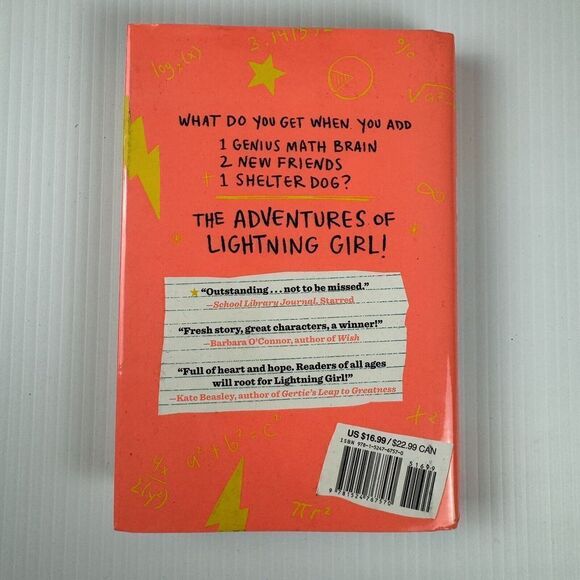 The Miscalculations of Lightning Girl by Stacy McAnulty Hardcover Book - Picture 5 of 8